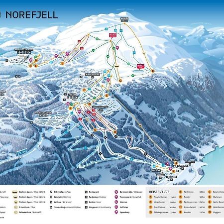 Norebu - Norefjell Noresund エクステリア 写真